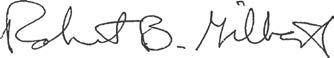 Bob Gilbert Signature