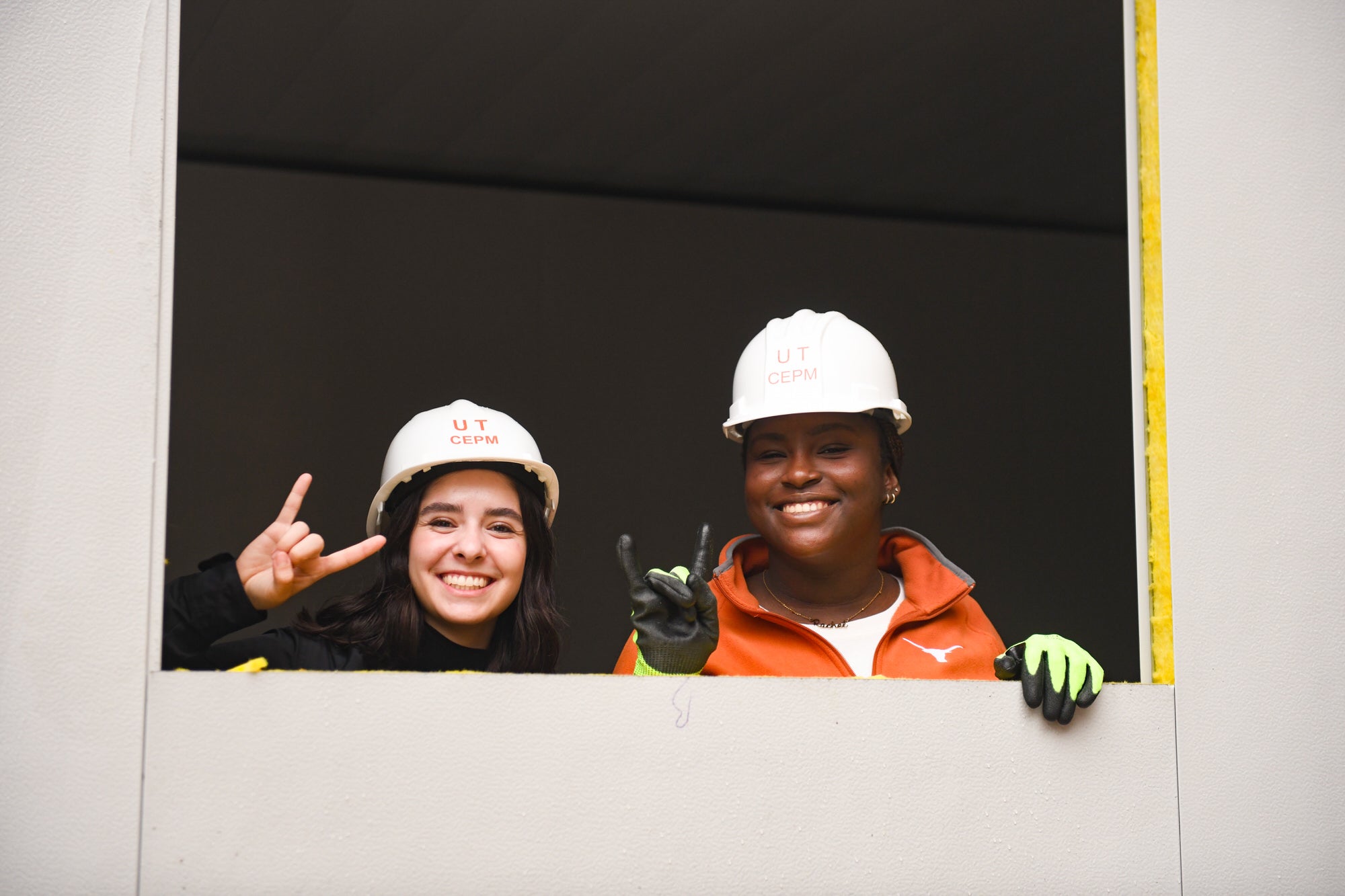 Texas CAEE students working on site in CEPM as part of Rokit Assembly. 