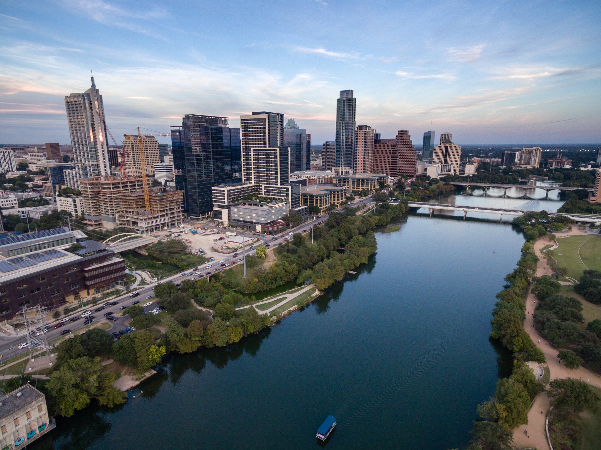 view of the austin, tx skyline