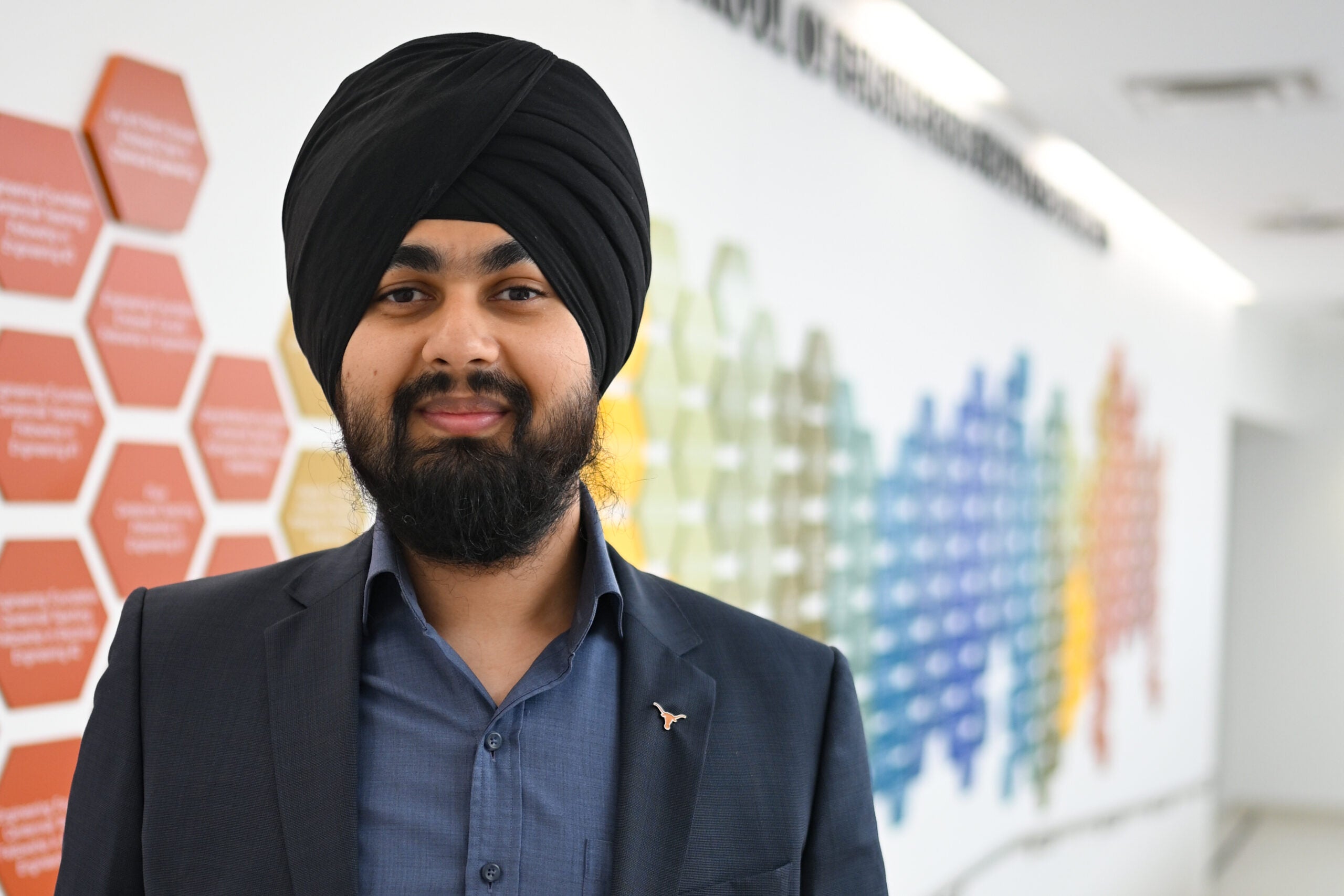 Headshot of Assistant Professor, Amanpreet Singh, faculty member of UT Austin CAEE