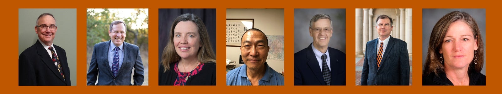 Photo strip of 2020 Academy of Distinguished Alumni new members